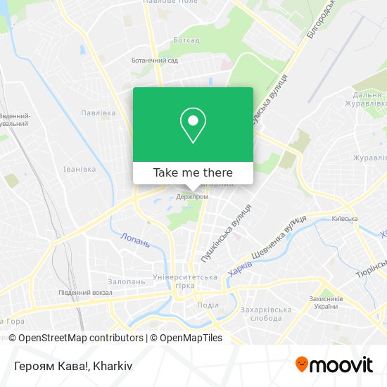 Героям Кава! map
