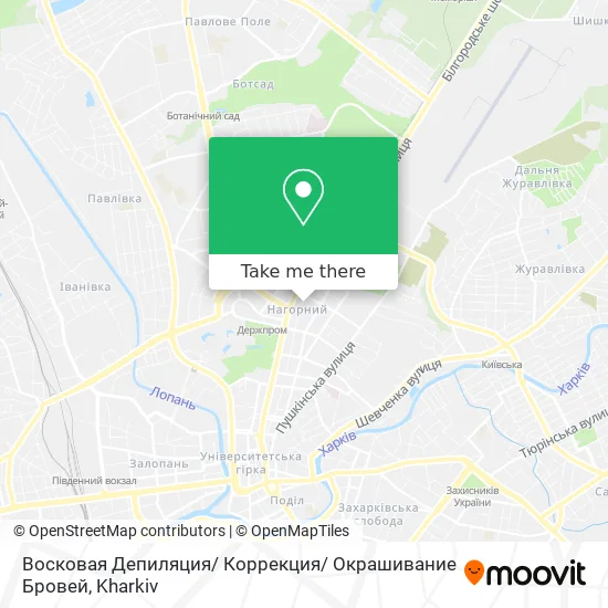 Карта Восковая Депиляция/ Коррекция/ Окрашивание Бровей