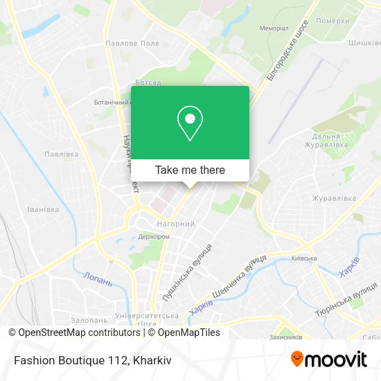 Fashion Boutique 112 map
