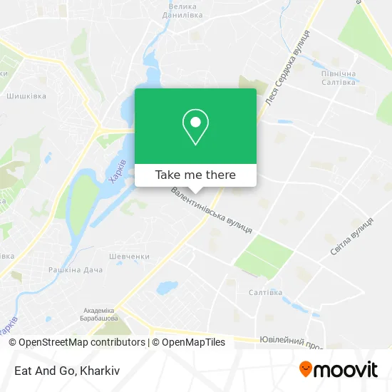 Карта Eat And Go