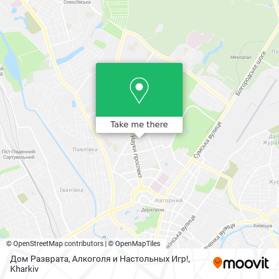 Дом Разврата, Алкоголя и Настольных Игр! map