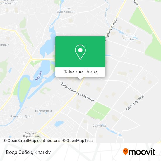 Вода Себек map
