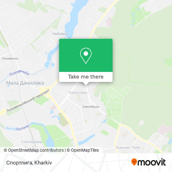 Спортлига map