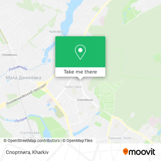 Карта Спортлига