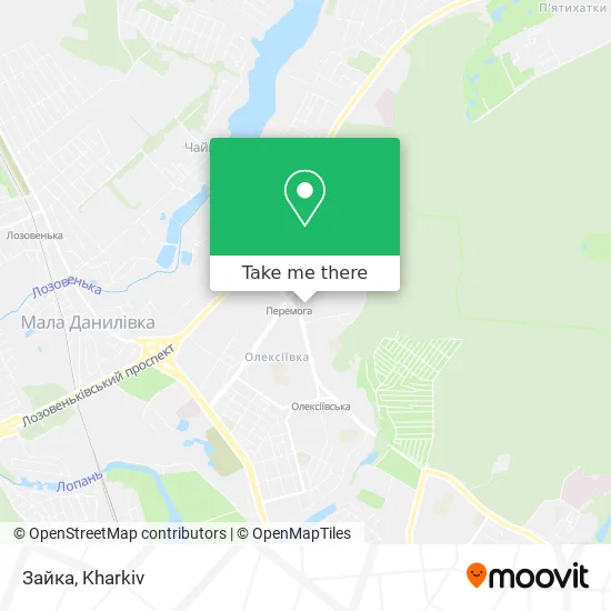 Карта Зайка