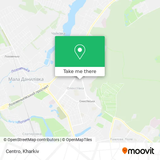 Карта Centro