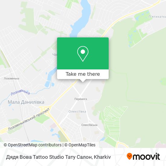 Карта Дядя Вова Tattoo Studio Тату Салон