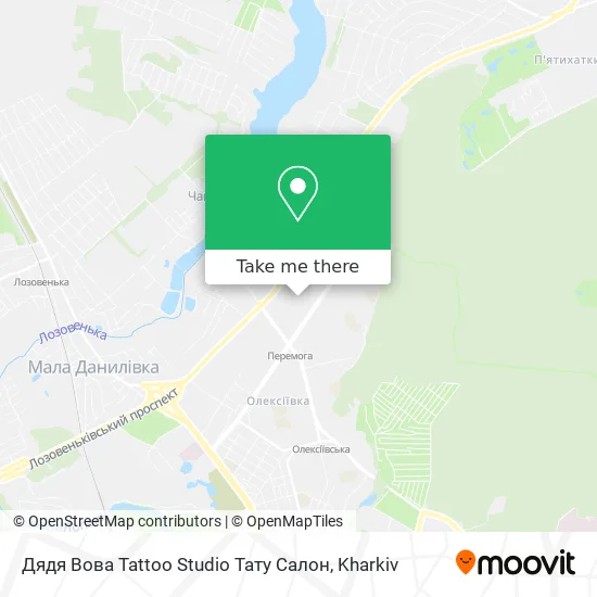 Карта Дядя Вова Tattoo Studio Тату Салон