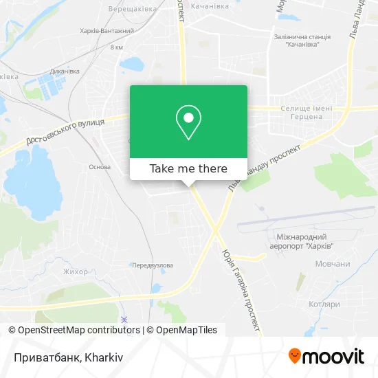 Карта Приватбанк