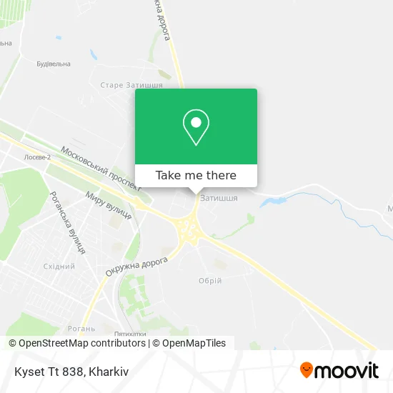 Карта Kyset Tt 838