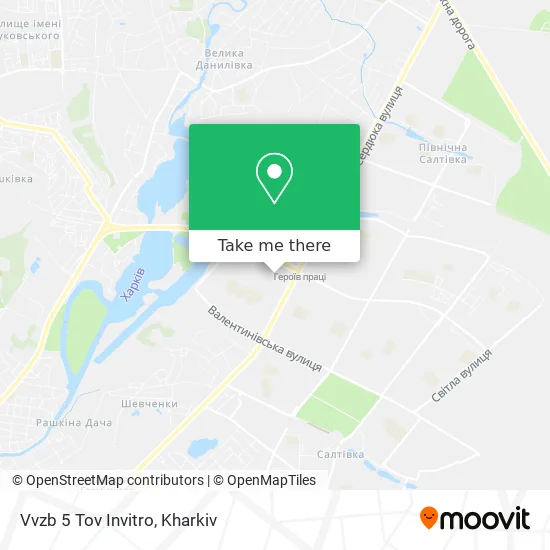 Карта Vvzb 5 Tov Invitro