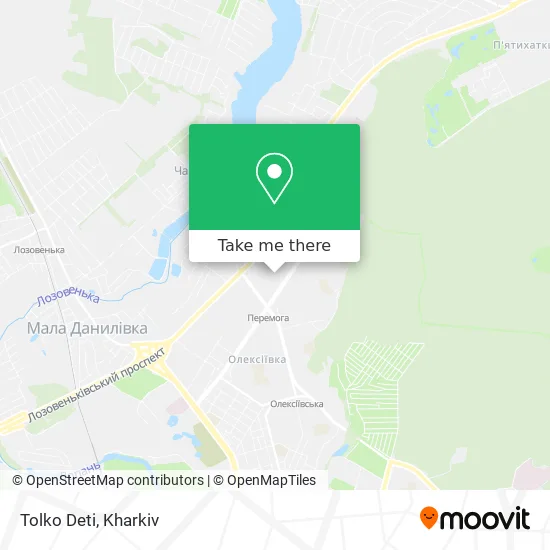 Карта Tolko Deti