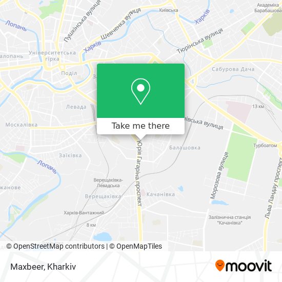 Карта Maxbeer