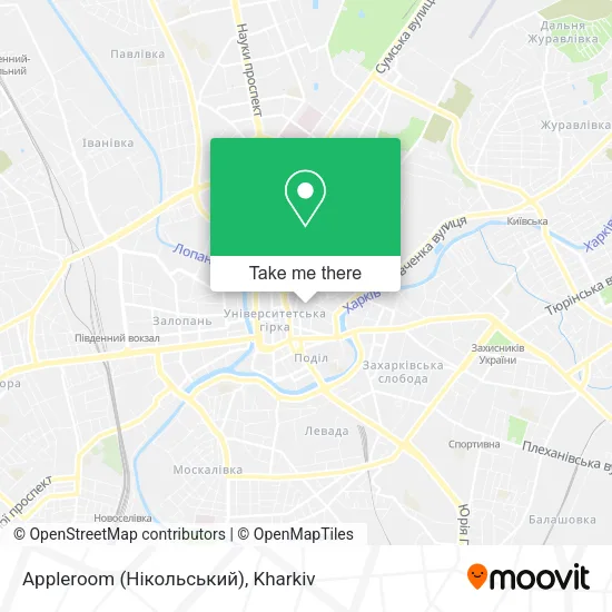 Карта Appleroom (Нікольський)