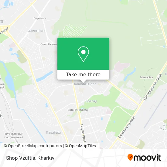 Карта Shop Vzuttia