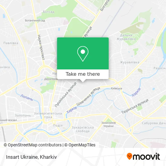 Карта Insart Ukraine