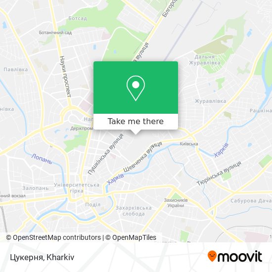 Цукерня map