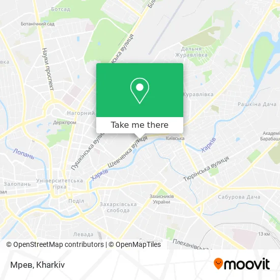 Карта Мрев