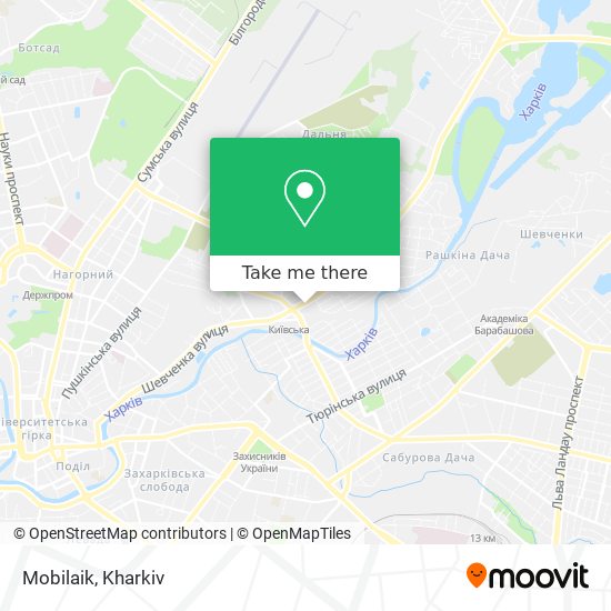 Mobilaik map