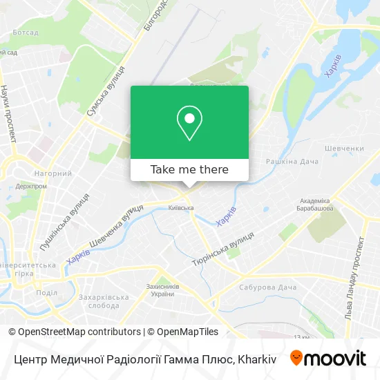 Центр Медичної Радіології Гамма Плюс map