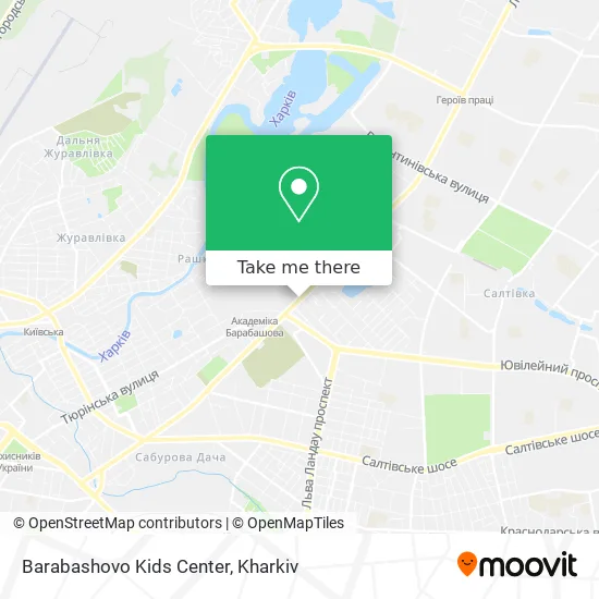Карта Barabashovo Kids Center