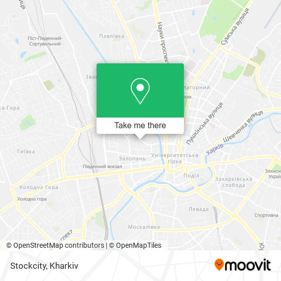 Карта Stockcity