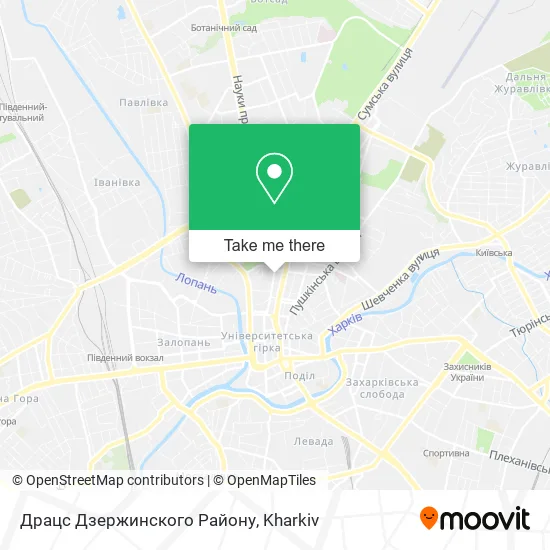 Карта Драцс Дзержинского Району