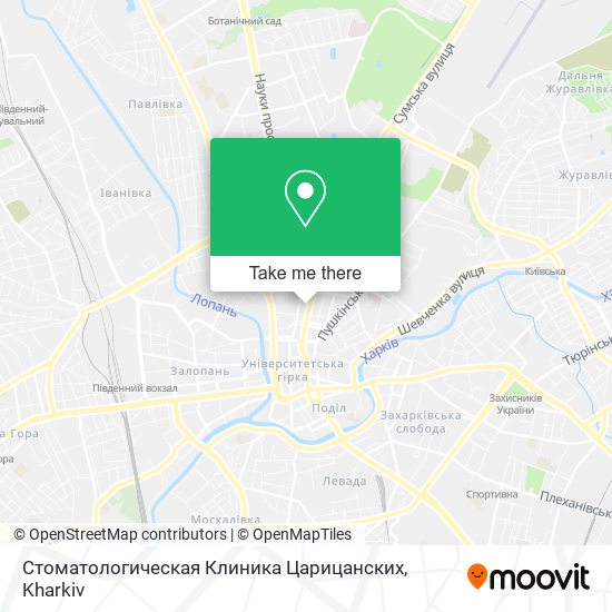 Карта Стоматологическая Клиника Царицанских