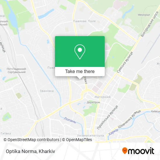 Карта Optika Norma