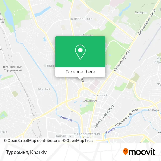 Карта Турсемья