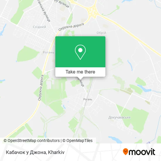Карта Кабачок у Джона