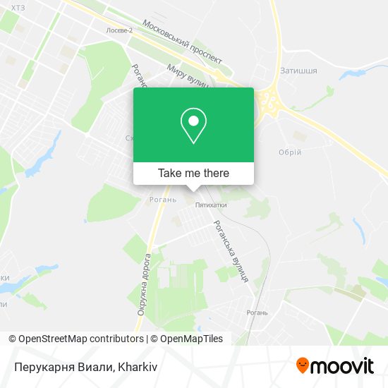 Перукарня Виали map