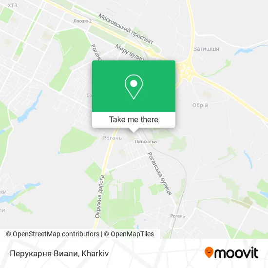 Карта Перукарня Виали