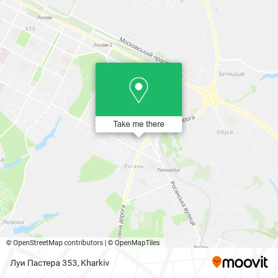 Луи Пастера 353 map