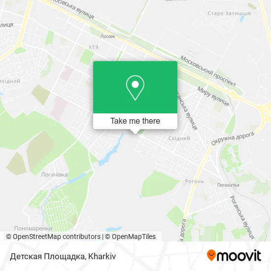 Карта Детская Площадка