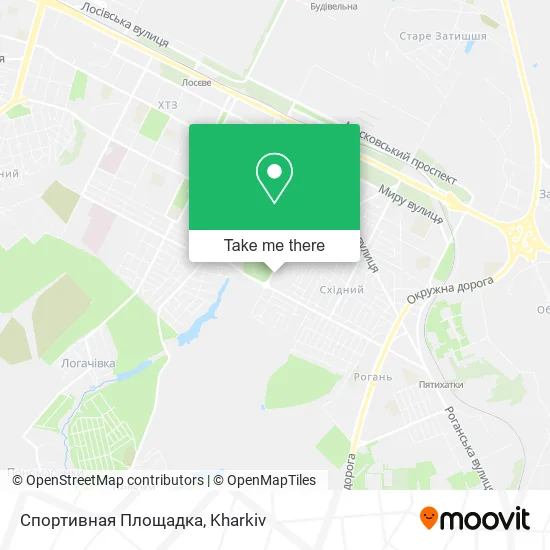 Карта Спортивная Площадка