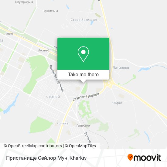 Карта Пристанище Сейлор Мун