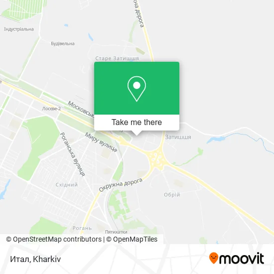Карта Итал