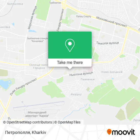 Карта Петрополля