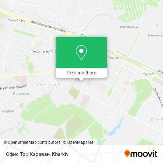 Карта Офис Трц Караван