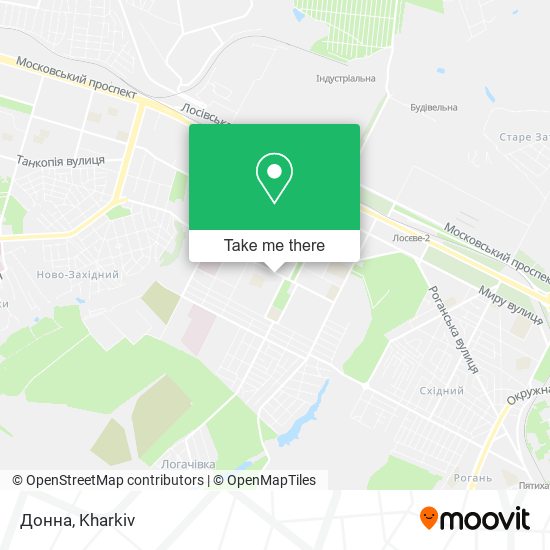Донна map