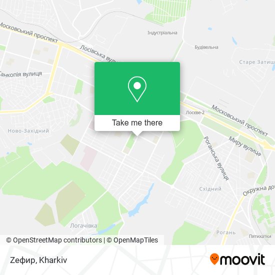 Карта Zефир