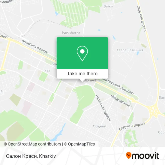 Карта Салон Краси