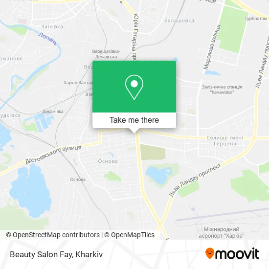 Карта Beauty Salon Fay