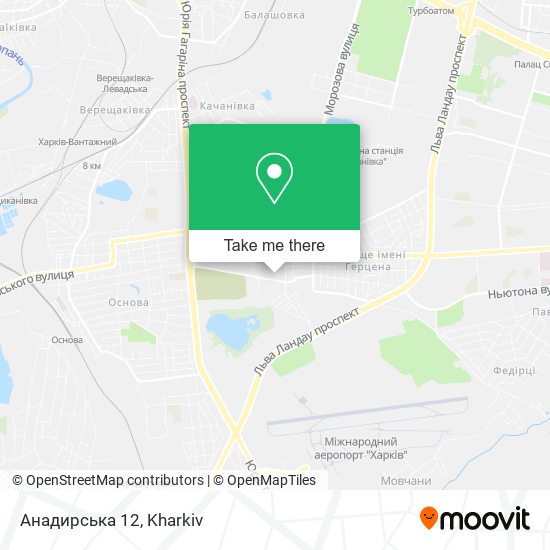 Анадирська 12 map