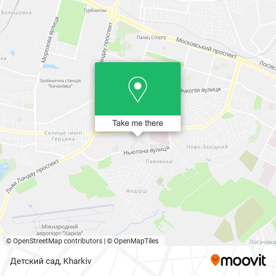 Детский сад map