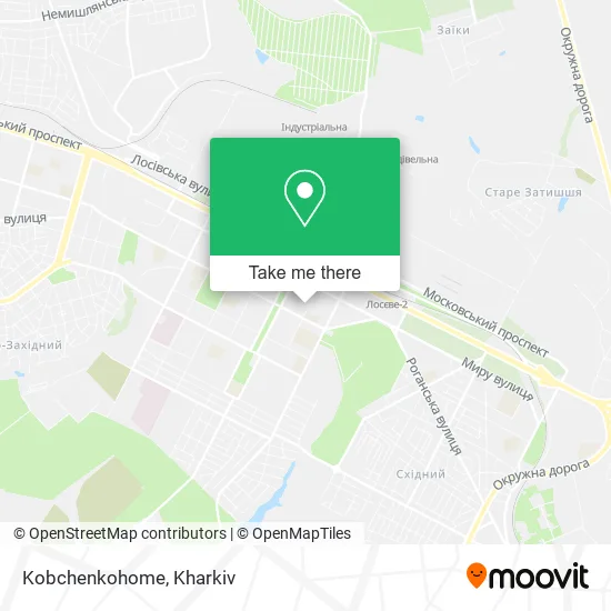 Карта Kobchenkohome
