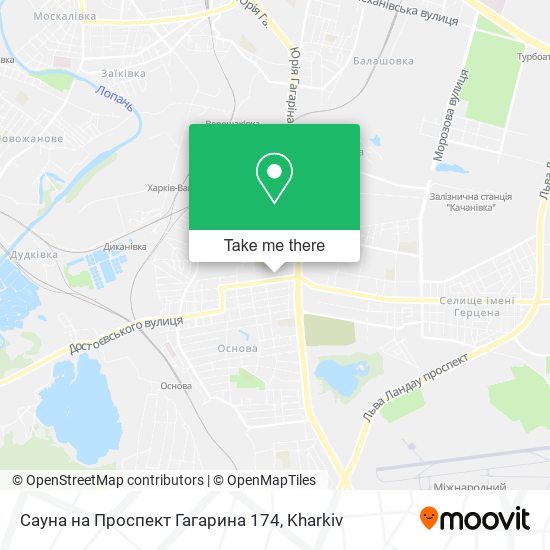 Сауна на Проспект Гагарина 174 map