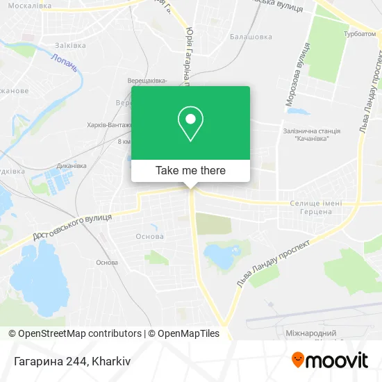 Карта Гагарина 244