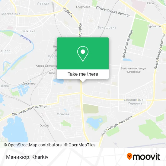 Карта Маникюр